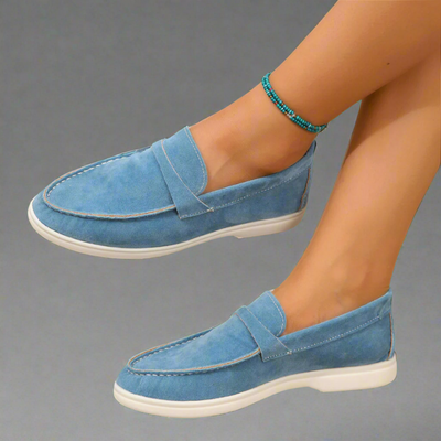 Maya | Suede Loafers