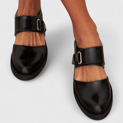 Clara | Buckle Strap Flats