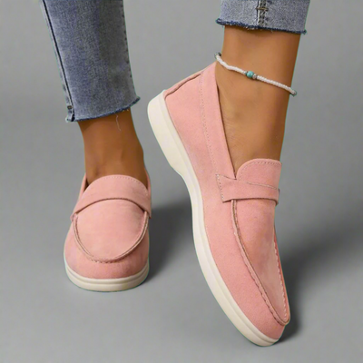 Maya | Suede Loafers