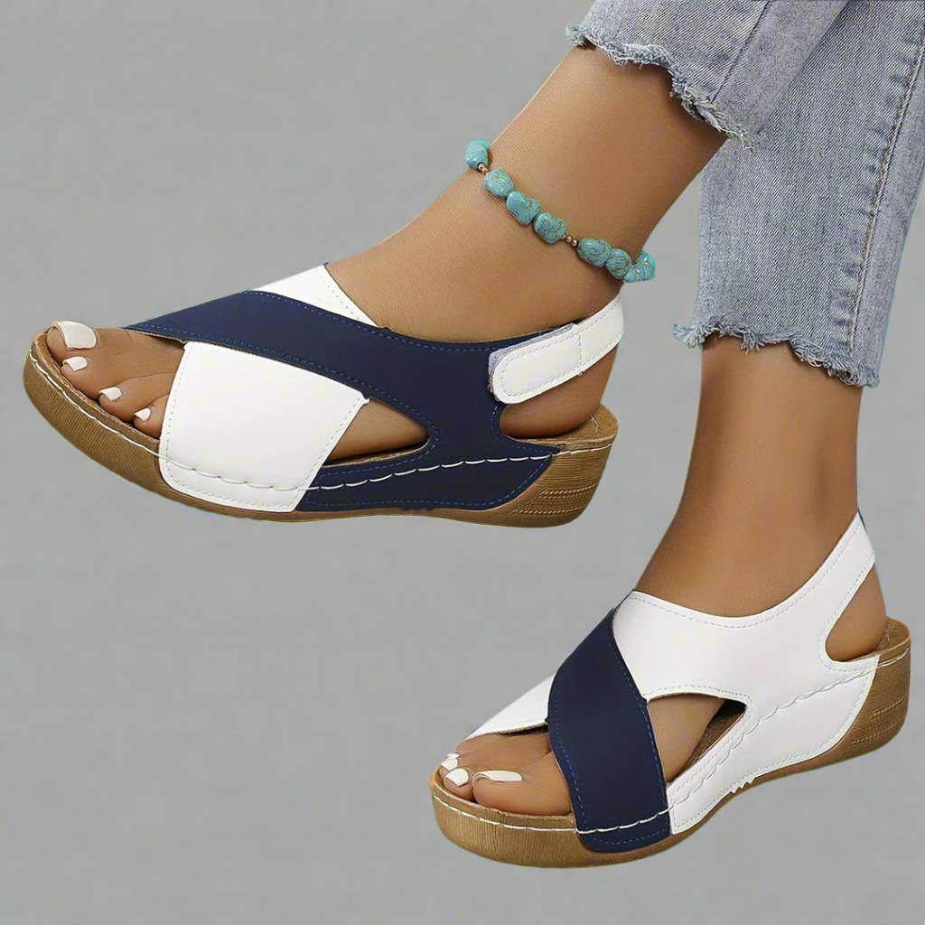 Lina | Colorblock Sandals