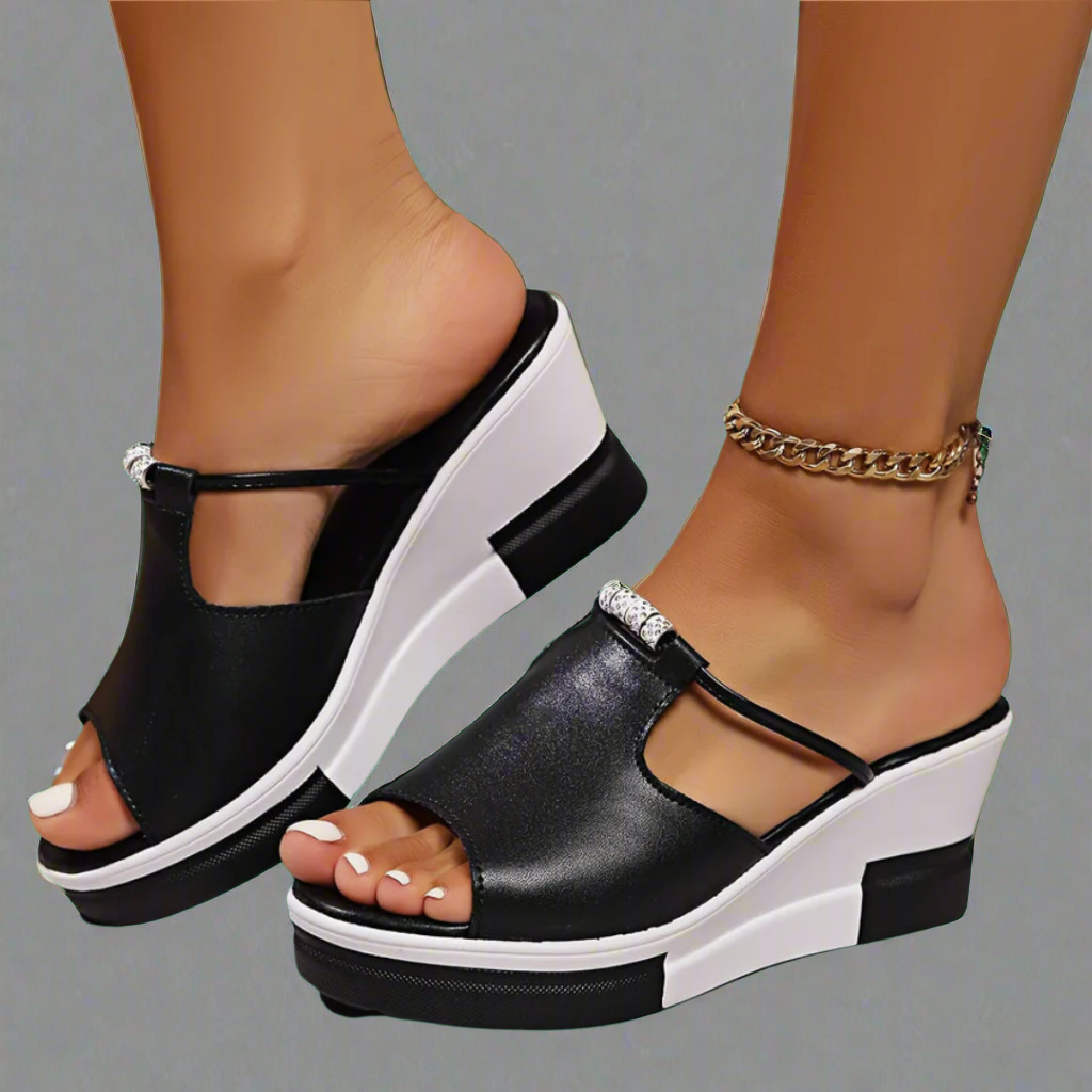 Lena | Wedge Sandals