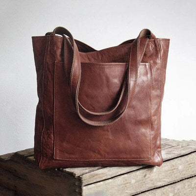 Clara | Leather Tote Bag