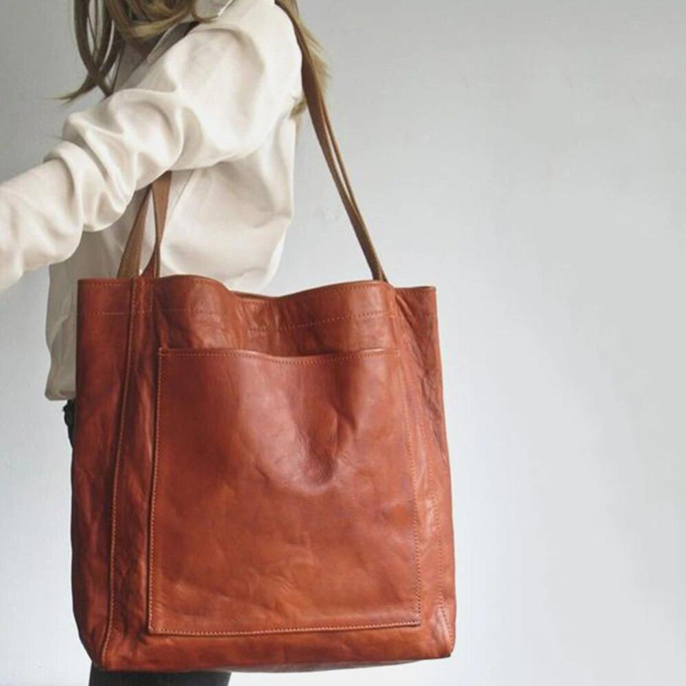 Clara | Leather Tote Bag