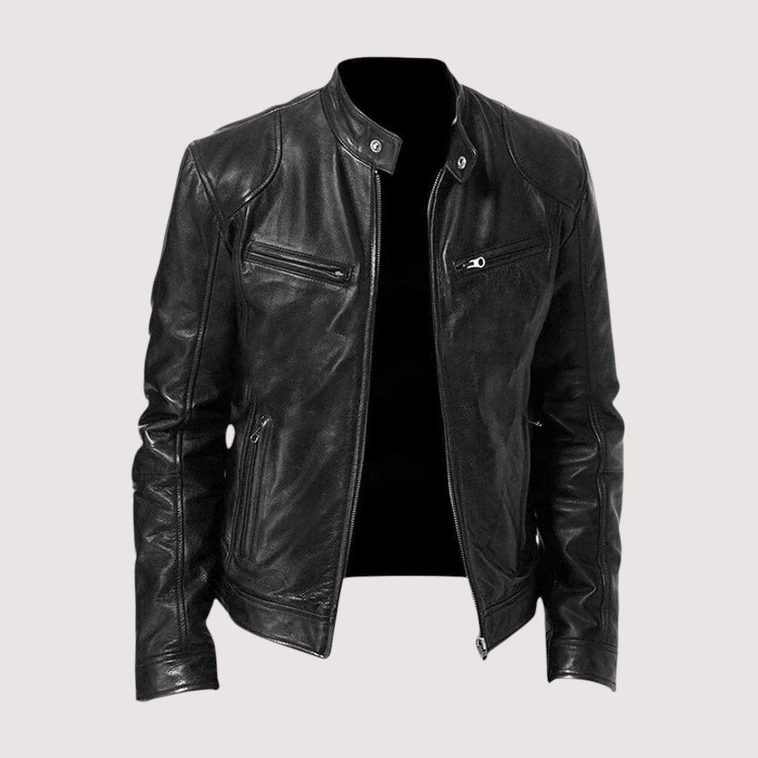 Damon | Classic Leather Jacket