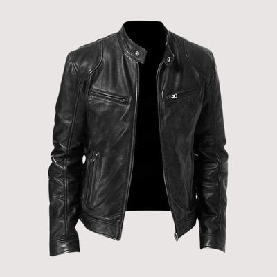 Damon | Classic Leather Jacket