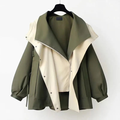 Elena | Two-Tone Jacket