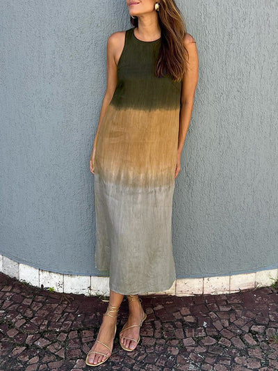 Mira | Ombre Midi Dress