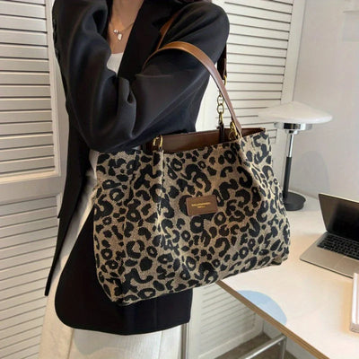 Amaya | Leopard Tote Bag