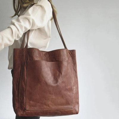 Clara | Leather Tote Bag