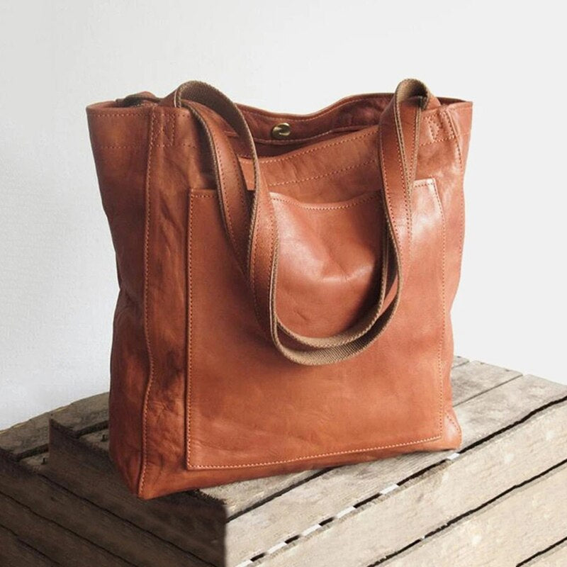 Clara | Leather Tote Bag