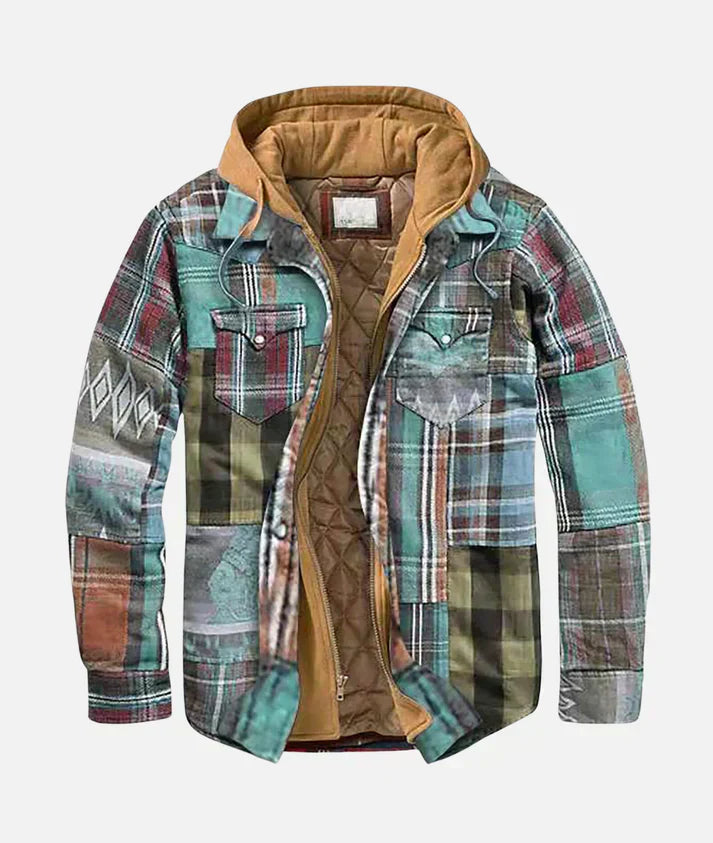 Carter | Plaid Hooded Jacket