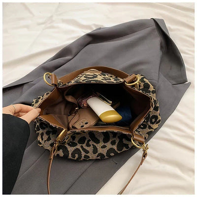 Amaya | Leopard Tote Bag