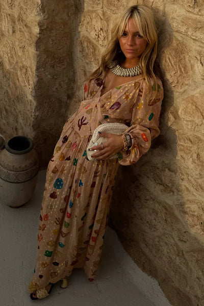 Noelia | Bohemian Maxi Dress