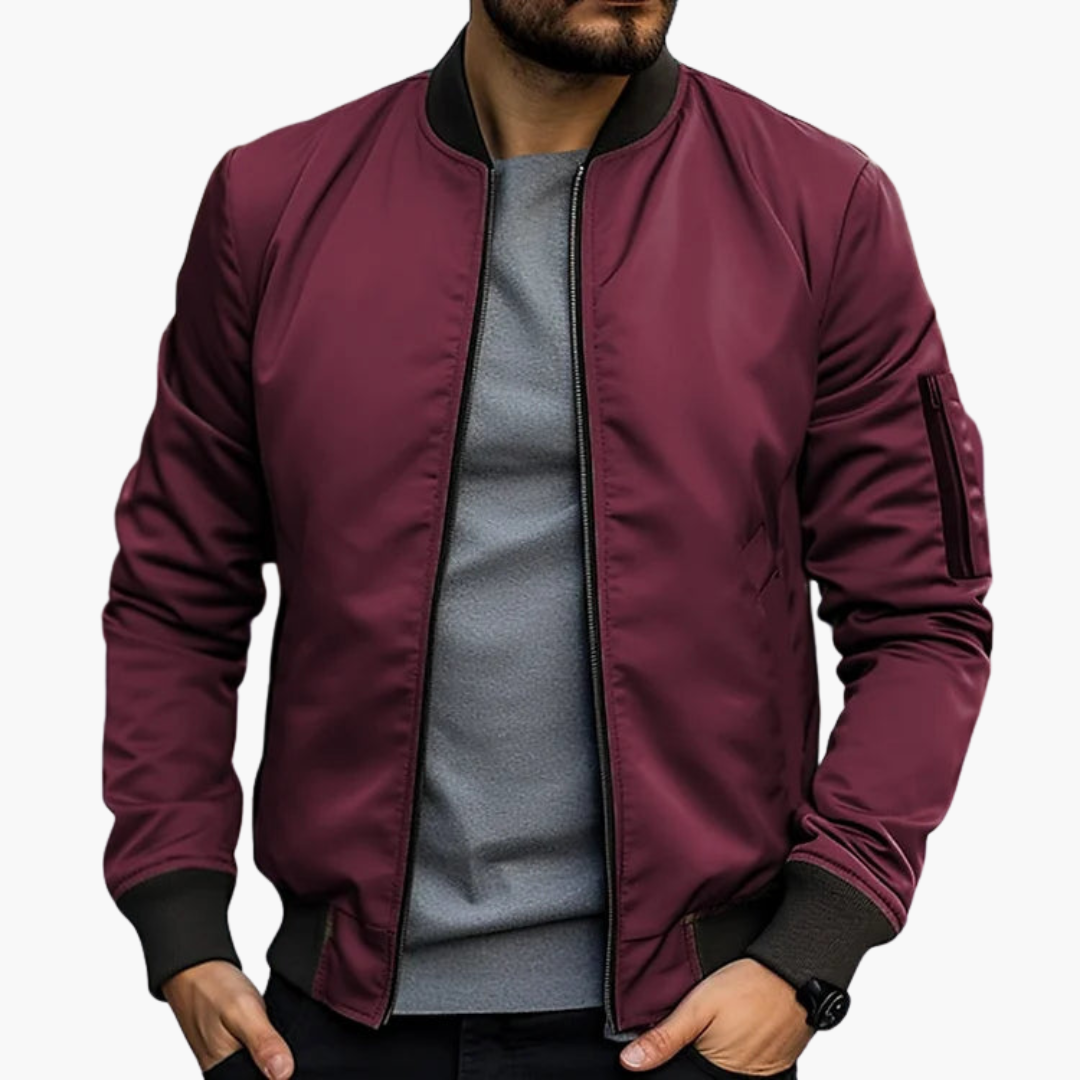 Sebastian | Classic Bomber Jacket