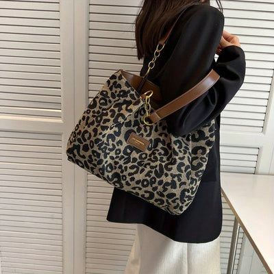Amaya | Leopard Tote Bag