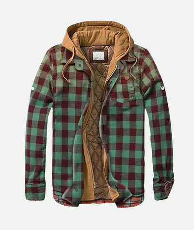 Carter | Plaid Hooded Jacket