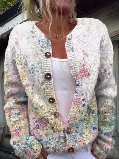 Mila | Floral Cardigan