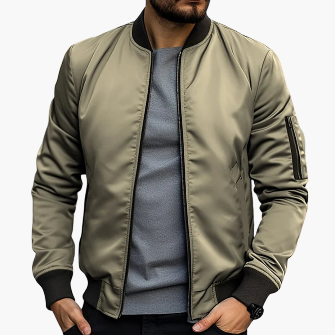 Sebastian | Classic Bomber Jacket