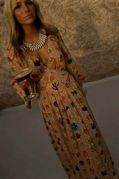 Noelia | Bohemian Maxi Dress