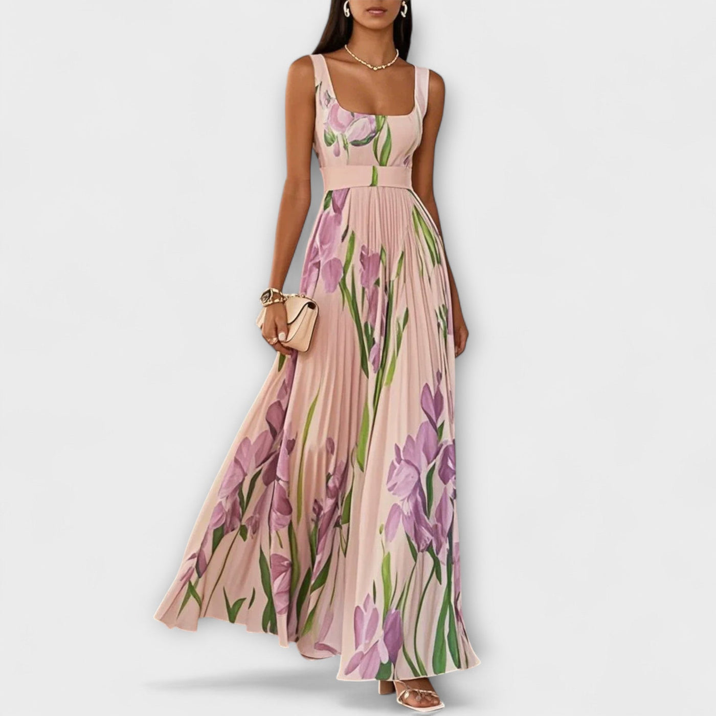 Elena | Floral Maxi Dress