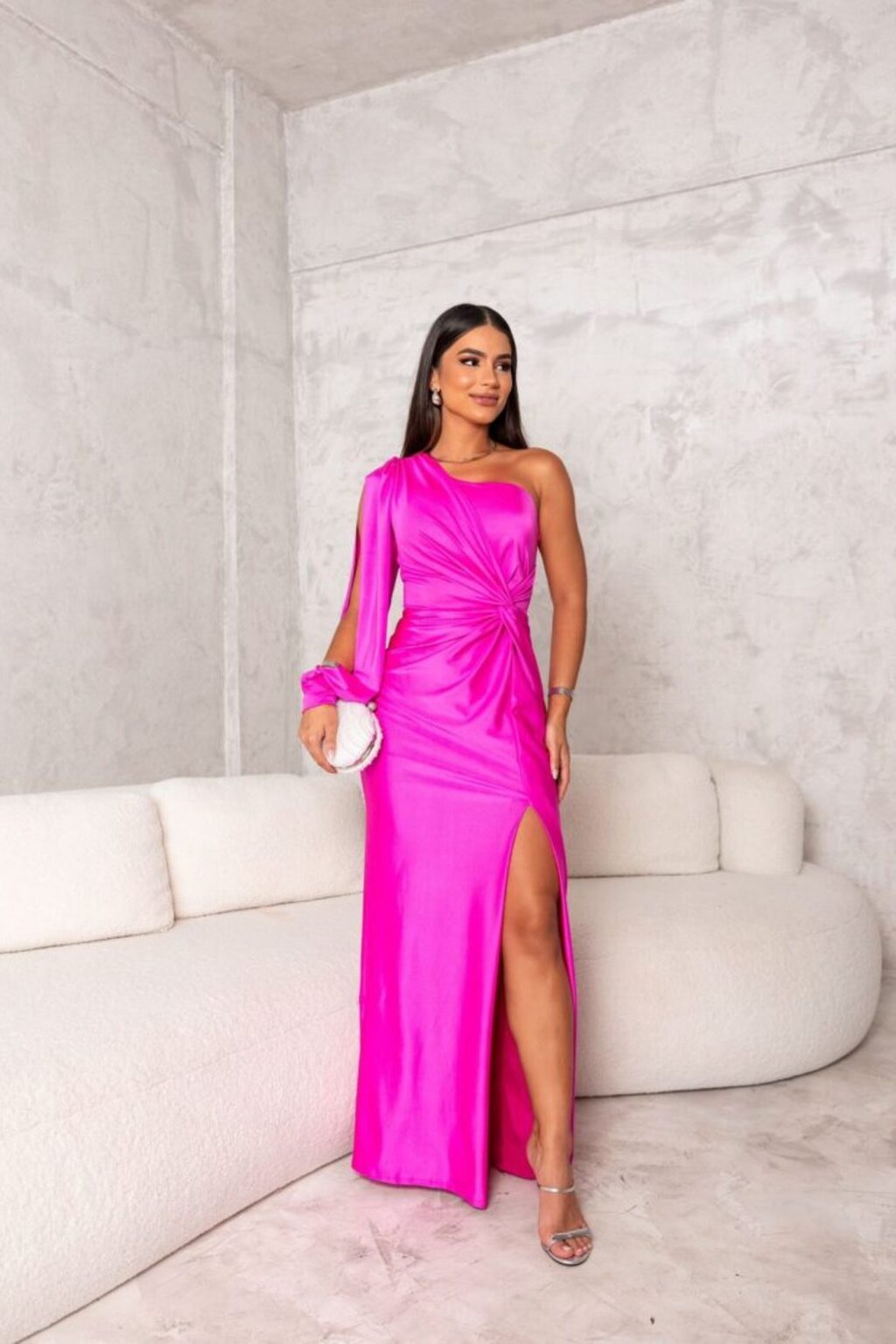 Sophia | One-Shoulder Maxi Dress