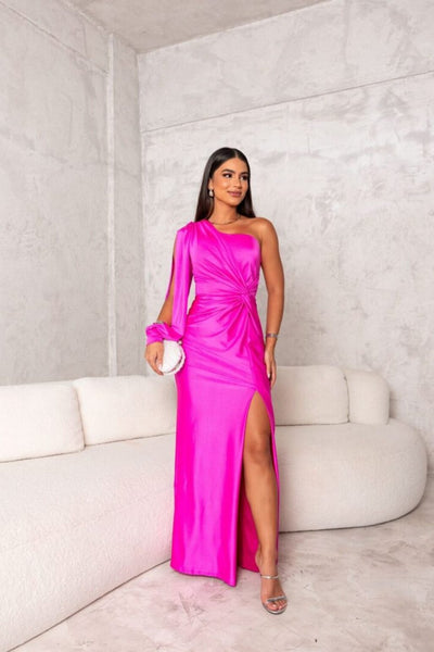 Sophia | One-Shoulder Maxi Dress