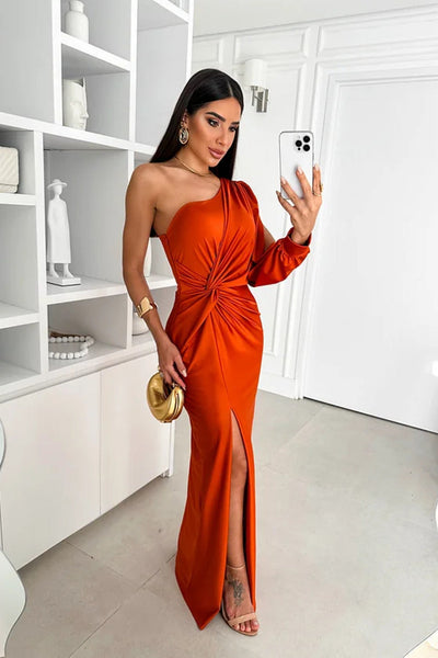 Sophia | One-Shoulder Maxi Dress