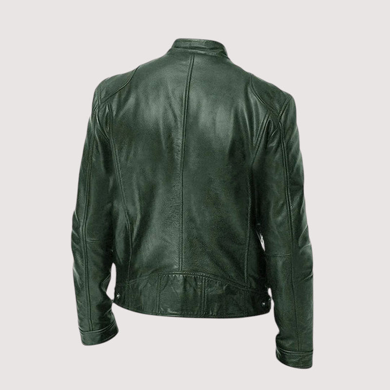 Damon | Classic Leather Jacket