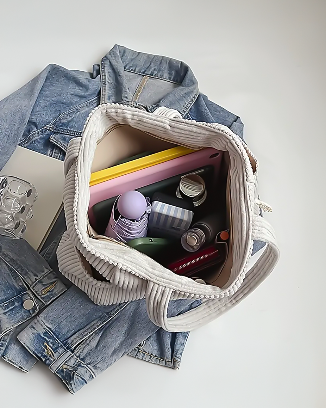 Mara | Corduroy Tote Bag