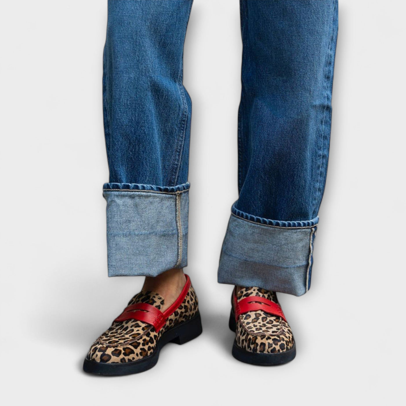 Amanda™ | Leopard Loafer
