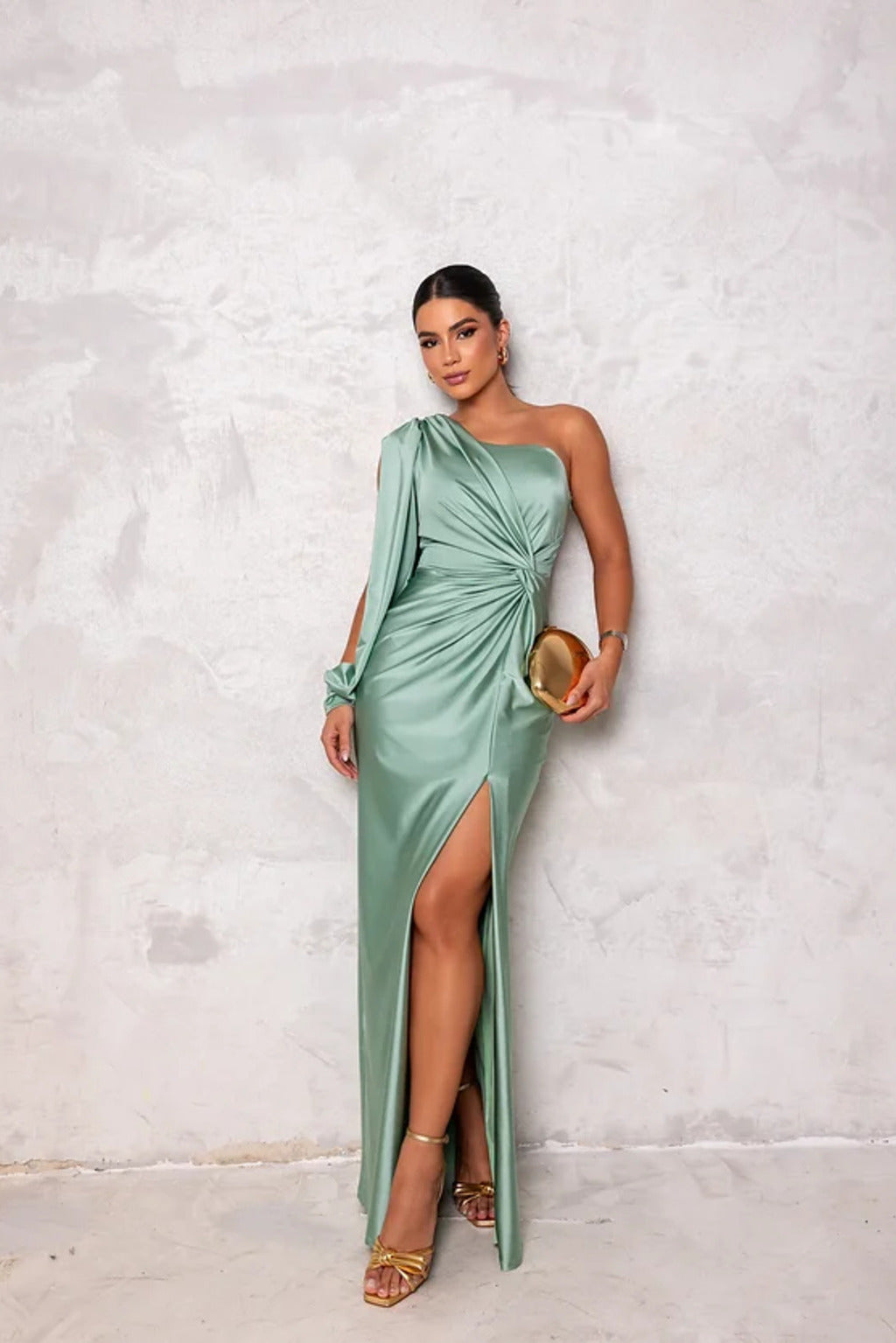 Sophia | One-Shoulder Maxi Dress