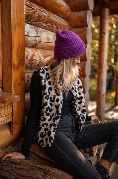 Maya | Leopard Vest