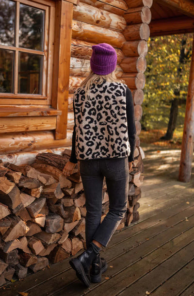 Maya | Leopard Vest