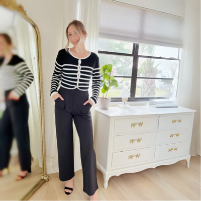 Elena | High-Waist Comfort Pants