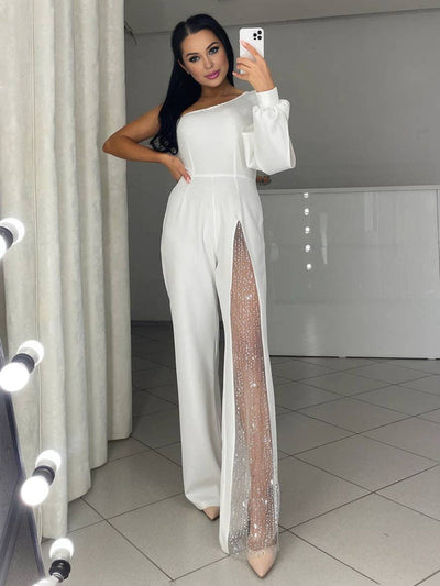 Maya | One-Shoulder Jumpsuit