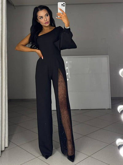 Maya | One-Shoulder Jumpsuit