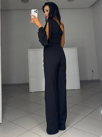 Maya | One-Shoulder Jumpsuit