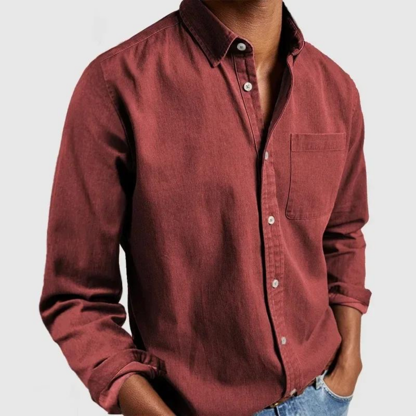 Adrian | Classic Button-Up Shirt