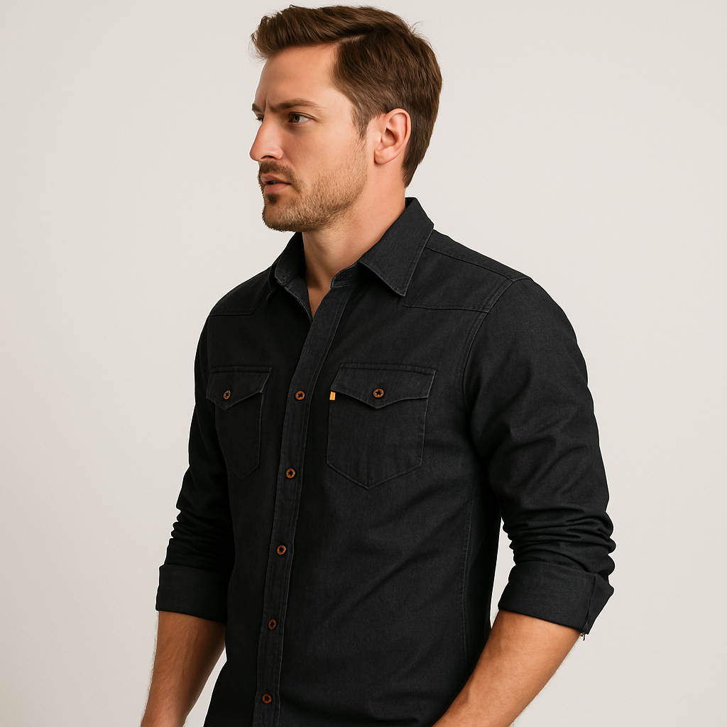 Mason | Denim Utility Shirt