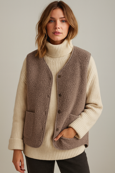 Faye | Cozy Fleece Vest