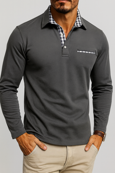 Björn | Long Sleeve Polo Shirt
