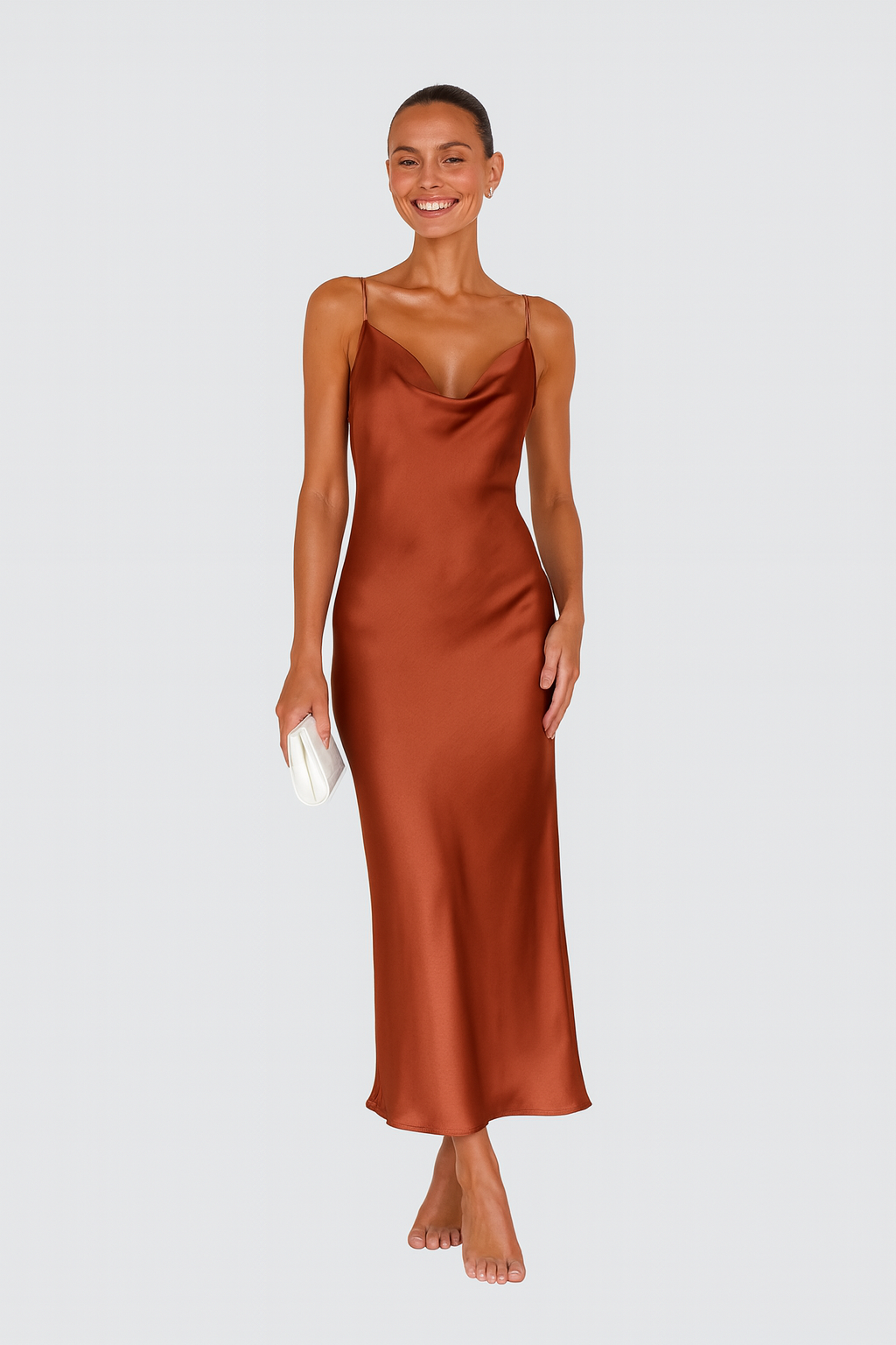 Sorrel | Radiant Satin Gown