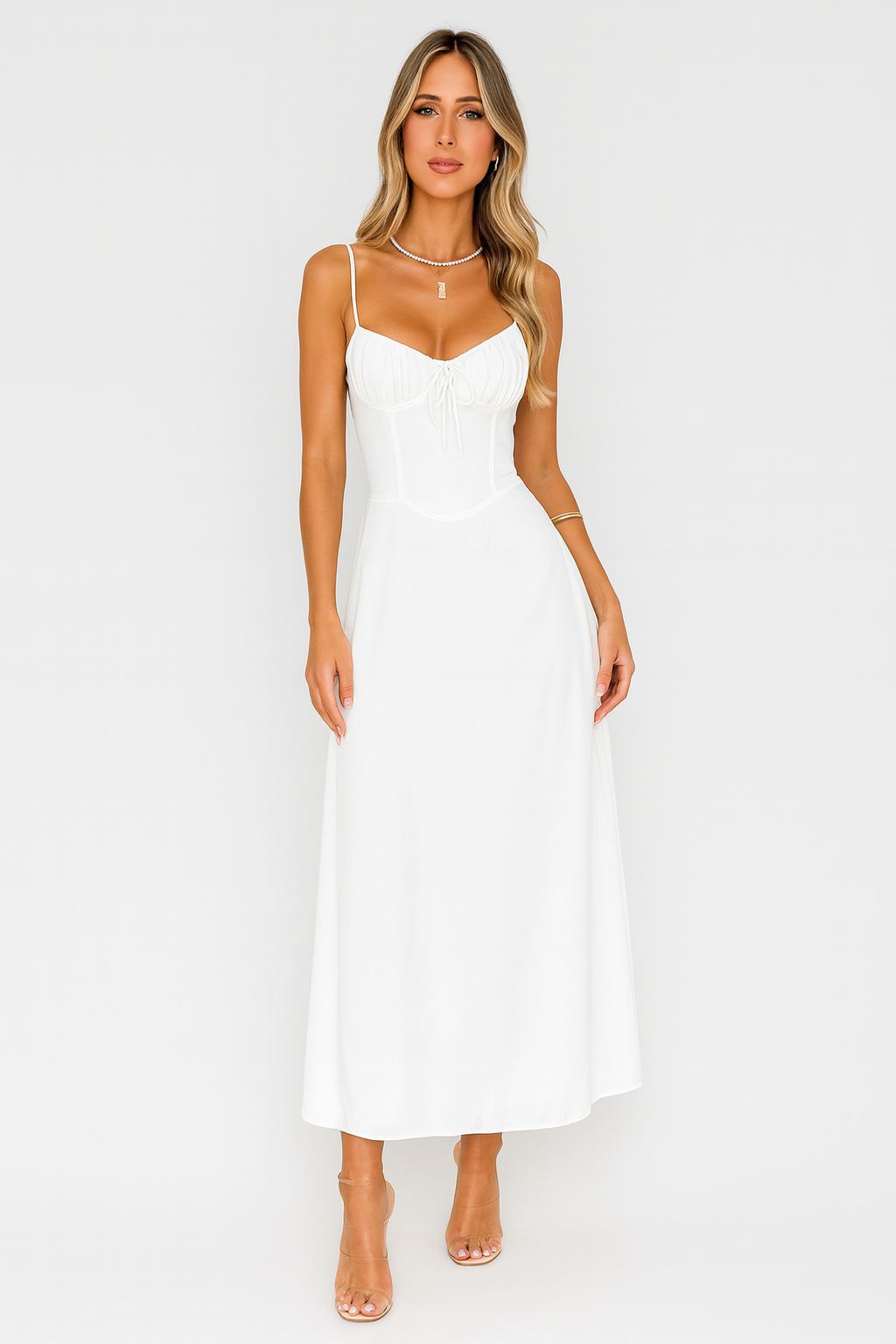 Amara | White Maxi Dress