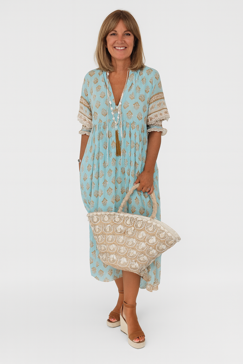 Camila | Boho Maxi Dress