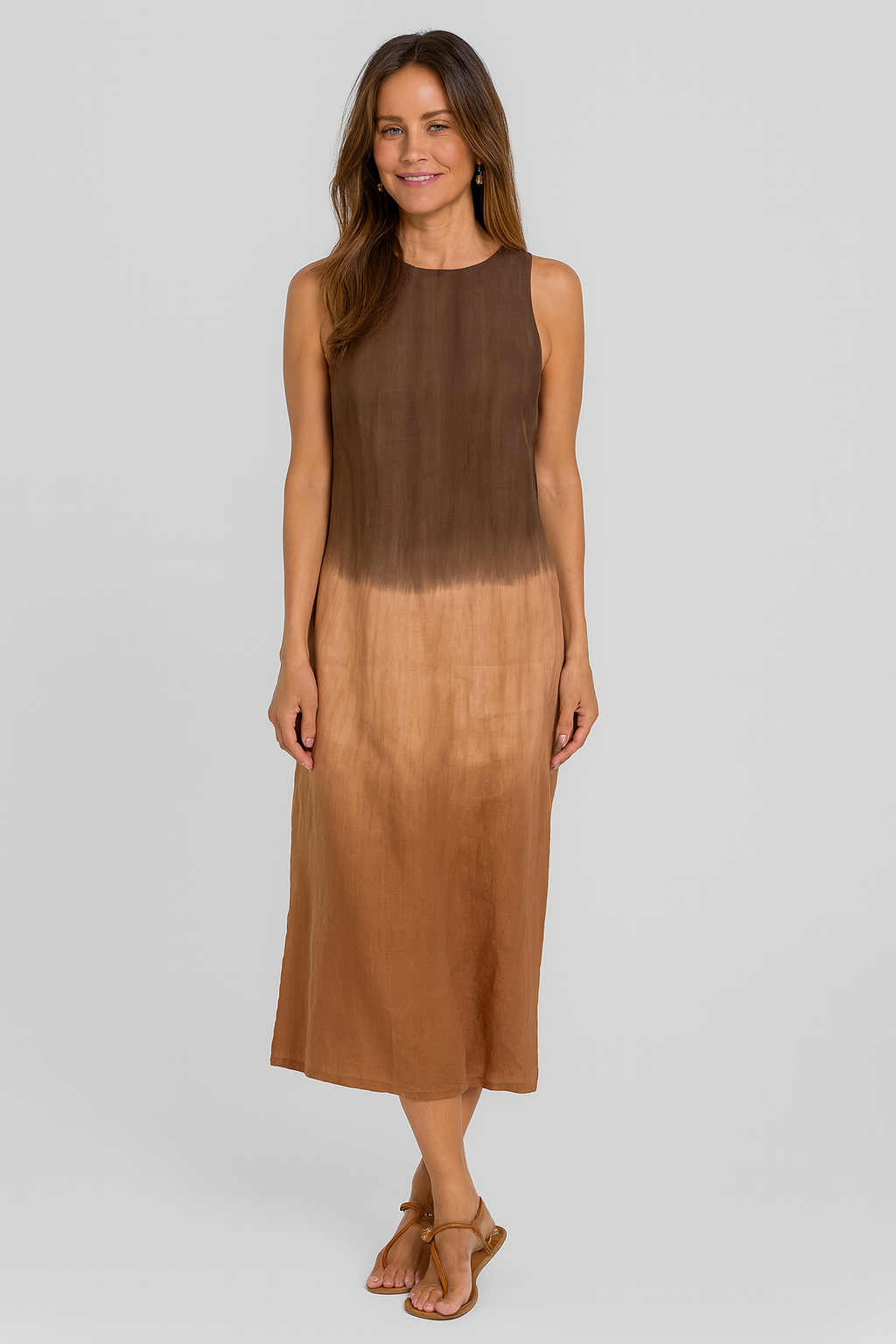 Mira | Ombre Midi Dress