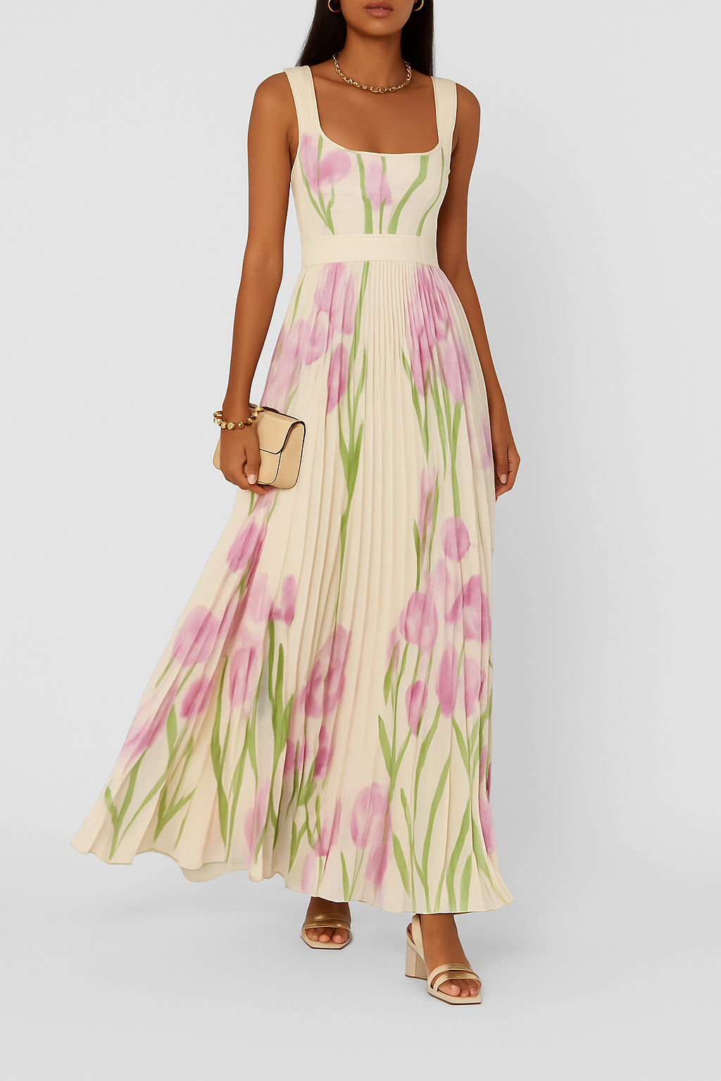 Elena | Floral Maxi Dress