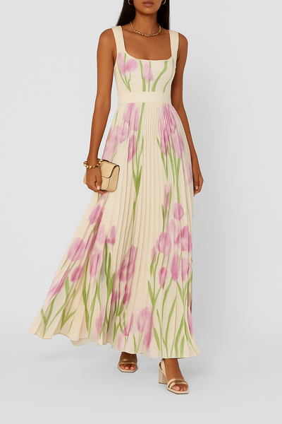Elena | Floral Maxi Dress
