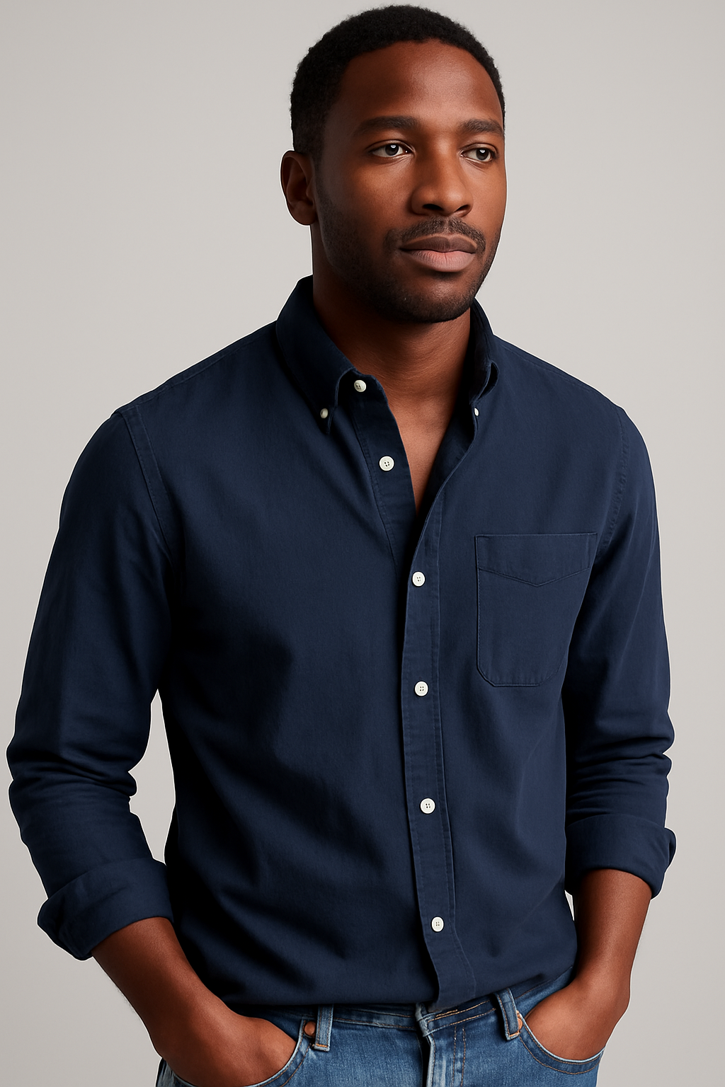 Adrian | Classic Button-Up Shirt