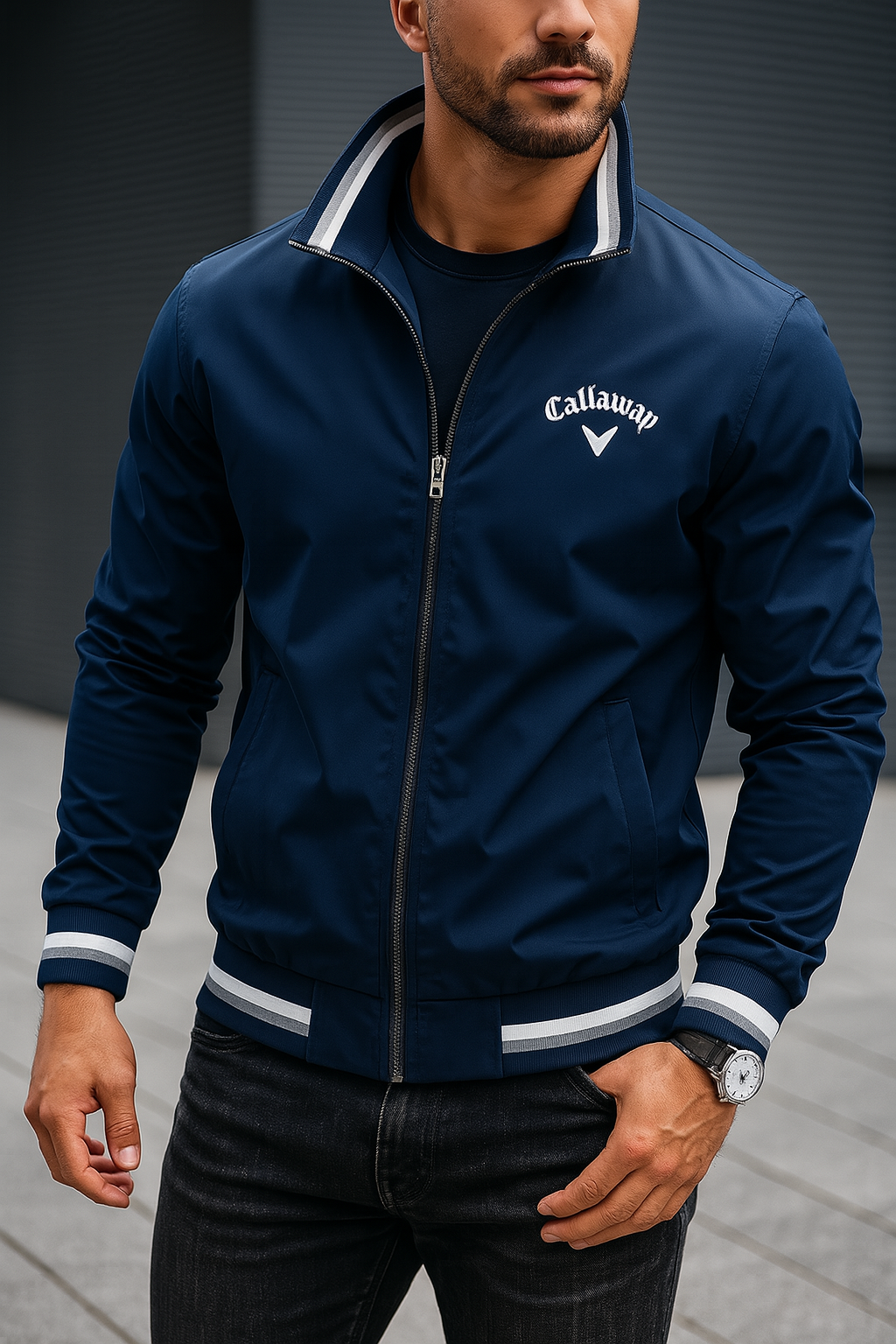 Callum | Lightweight Bomber Jacket