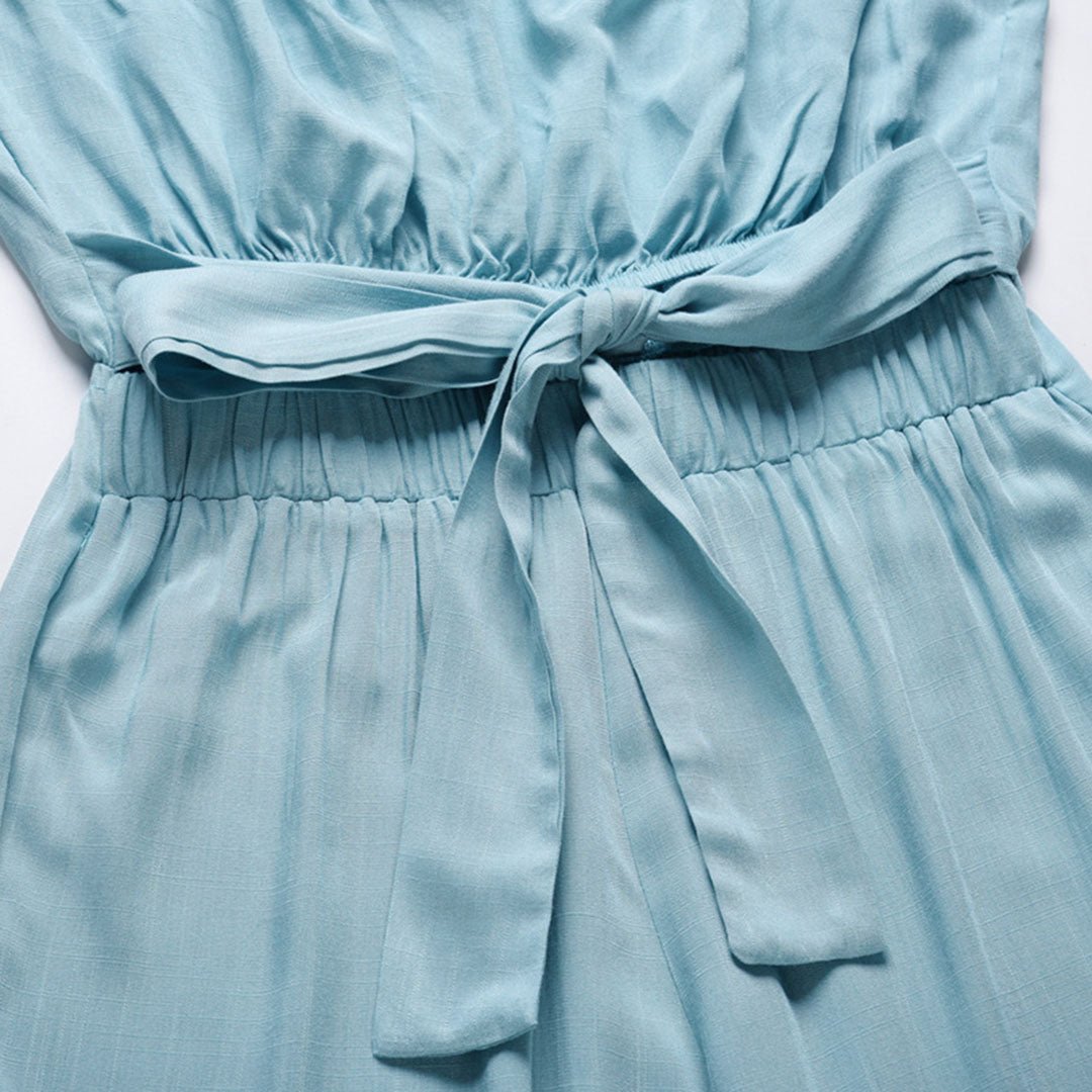 Sienna | Strapless Wide-Leg Jumpsuit